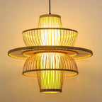 Hadrenune Bamboo Pendant Light-Moonnatur