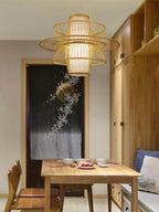 Hadrenune Bamboo Pendant Light-Moonnatur