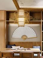 Hadrenune Bamboo Pendant Light-Moonnatur