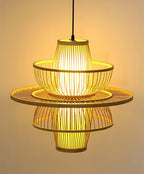 Hadrenune Bamboo Pendant Light-Moonnatur