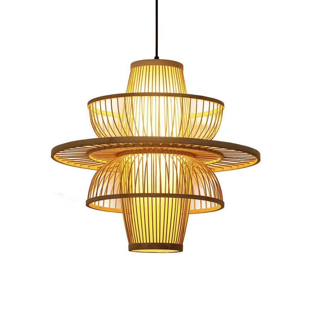 Hadrenune Bamboo Pendant Light-Moonnatur