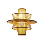 Hadrenune Bamboo Pendant Light-Moonnatur
