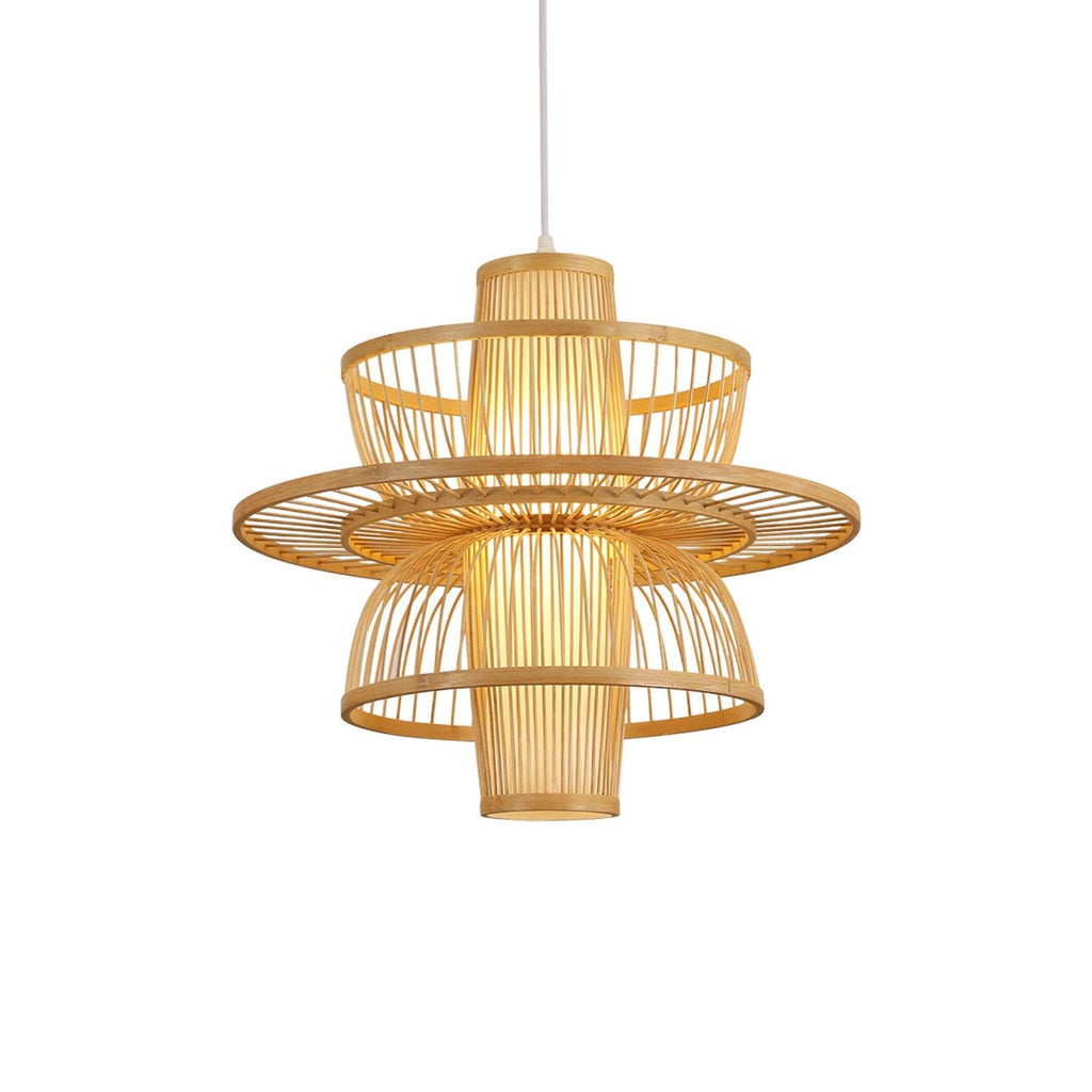 Hadrenune Bamboo Pendant Light-Moonnatur
