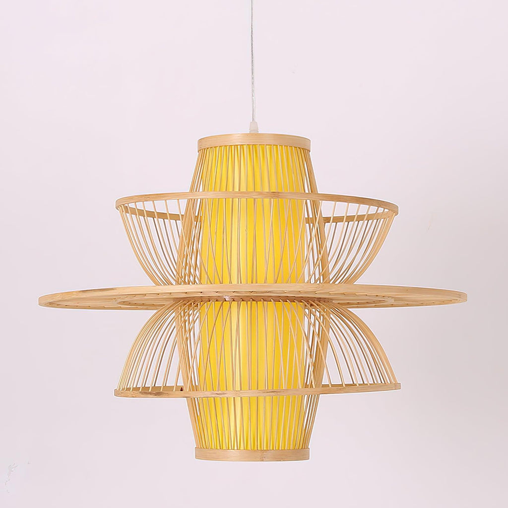 Hadrenune Bamboo Pendant Light-Moonnatur