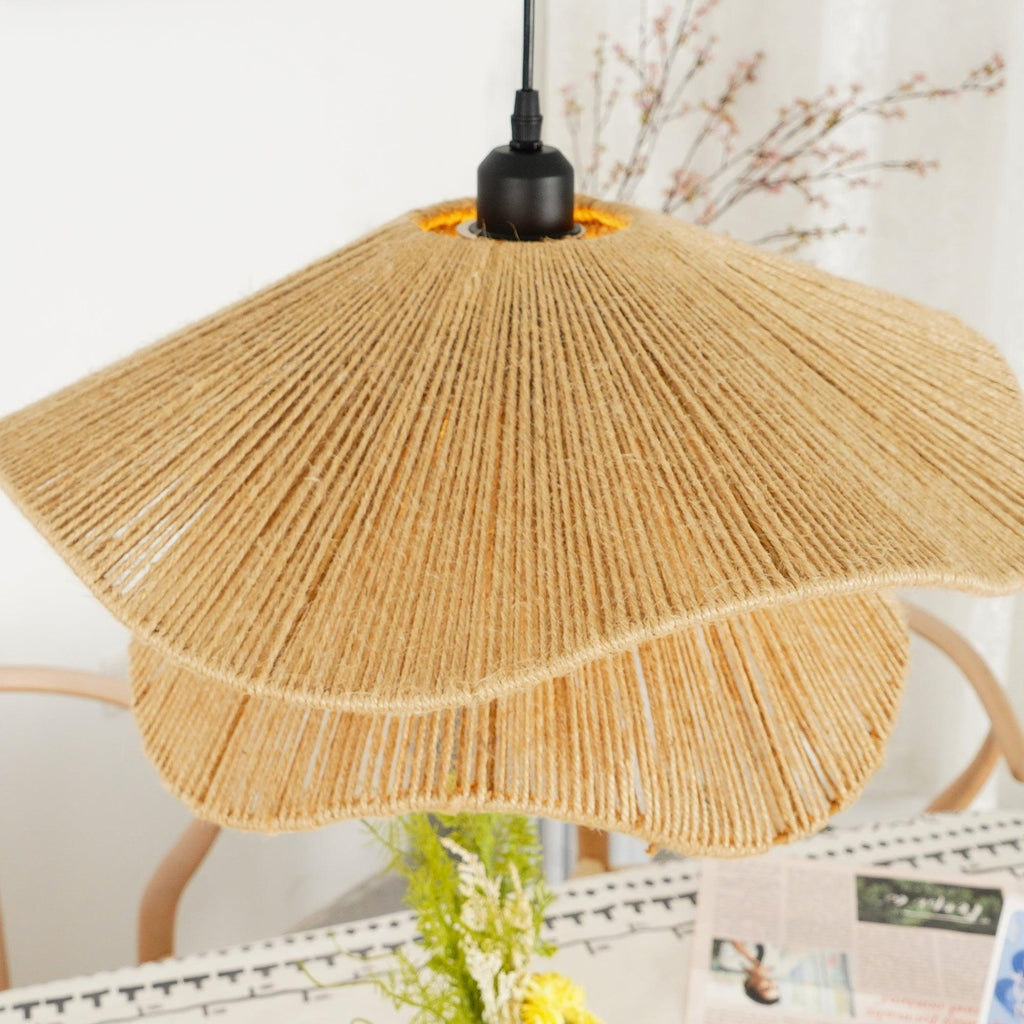 Wimora Hemp Rope Pendant Lamp-Moonnatur