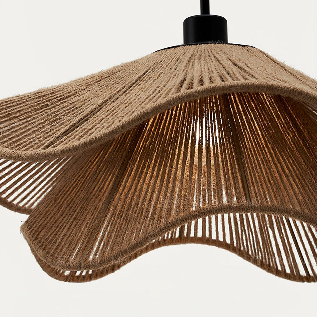 Wimora Hemp Rope Pendant Lamp-Moonnatur