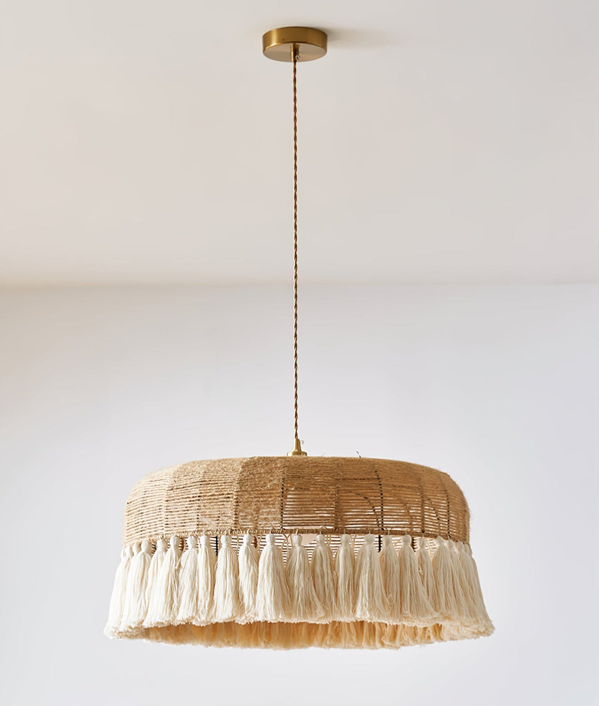 Wrenina Jute Rope Pendant Light-Moonnatur