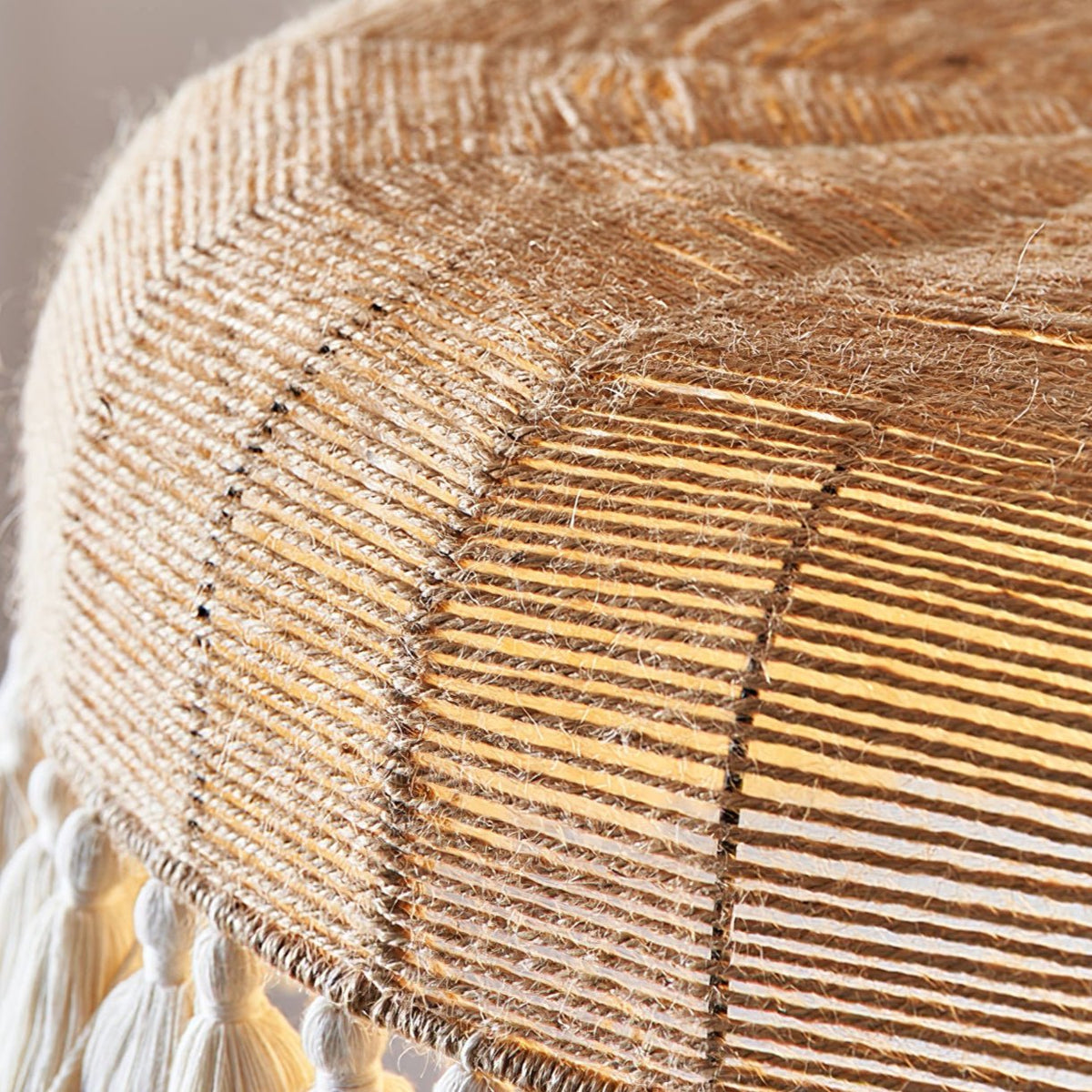 Wrenina Jute Rope Pendant Light-Moonnatur