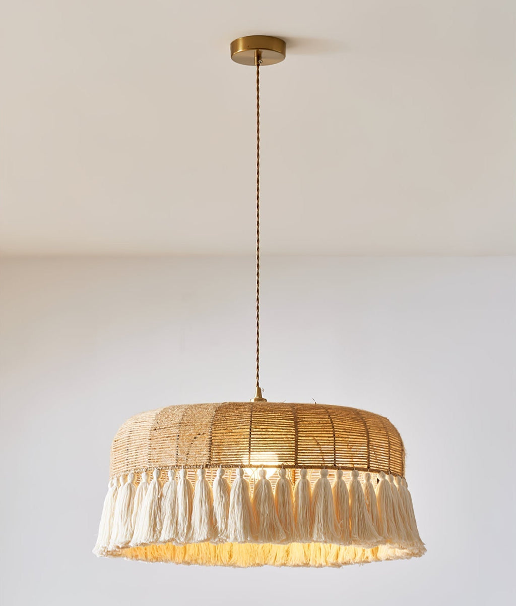 Wrenina Jute Rope Pendant Light-Moonnatur