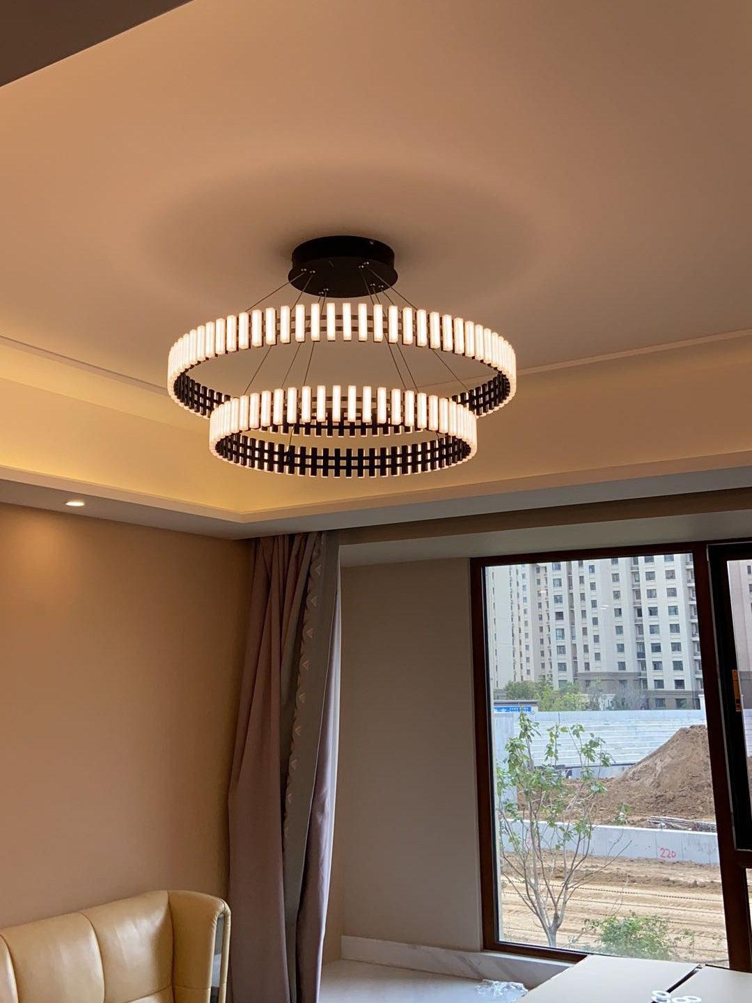 Grevis Acrylic Chandelier-Moonnatur