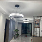 Grevis Acrylic Chandelier-Moonnatur