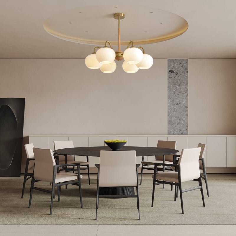 Camberbrook Ash Wood Chandelier-Moonnatur