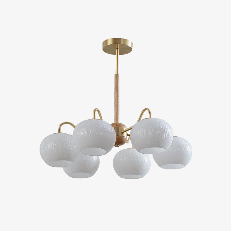 Camberbrook Ash Wood Chandelier-Moonnatur