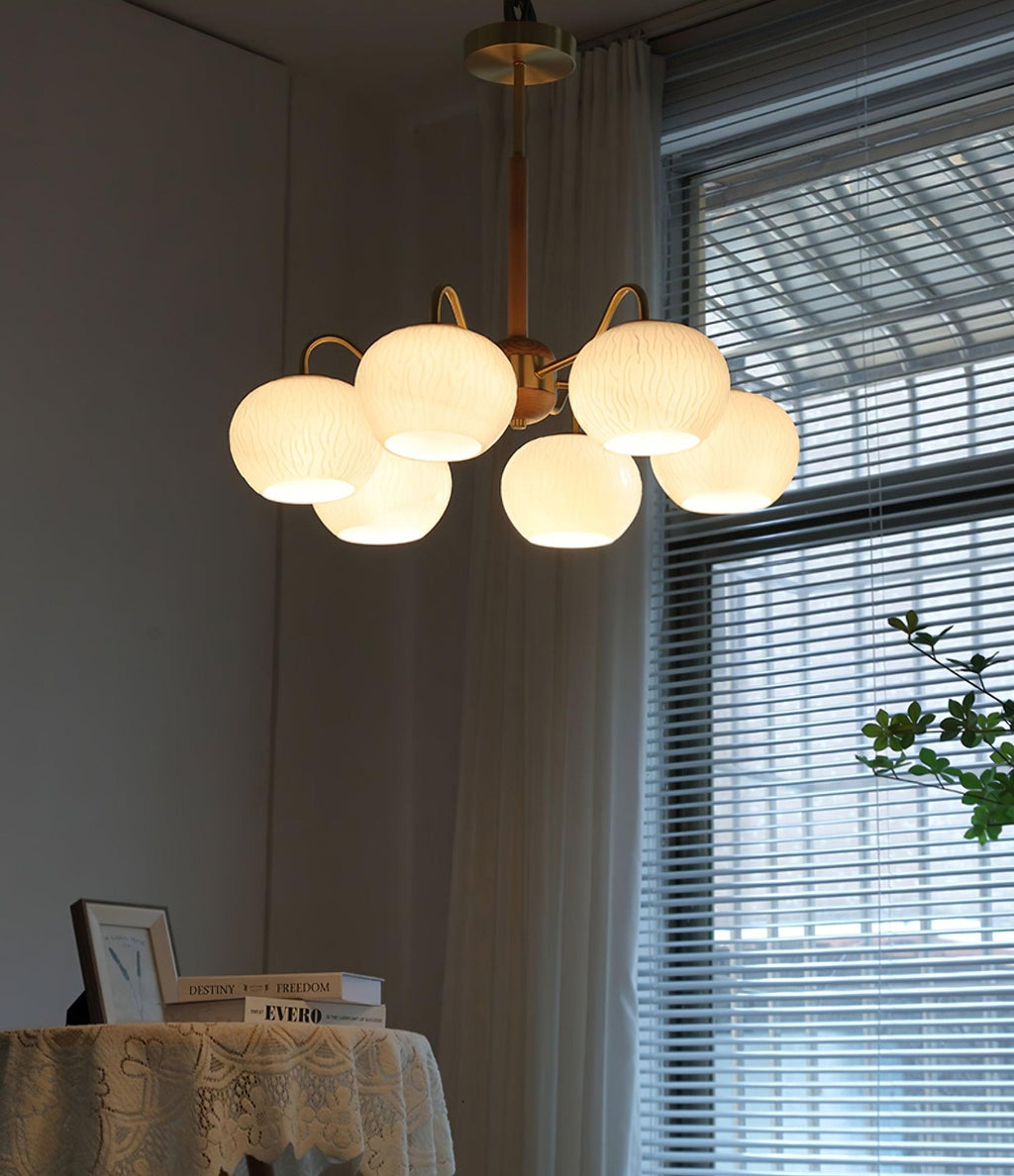 Camberbrook Ash Wood Chandelier-Moonnatur