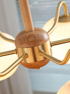 Camberbrook Ash Wood Chandelier-Moonnatur