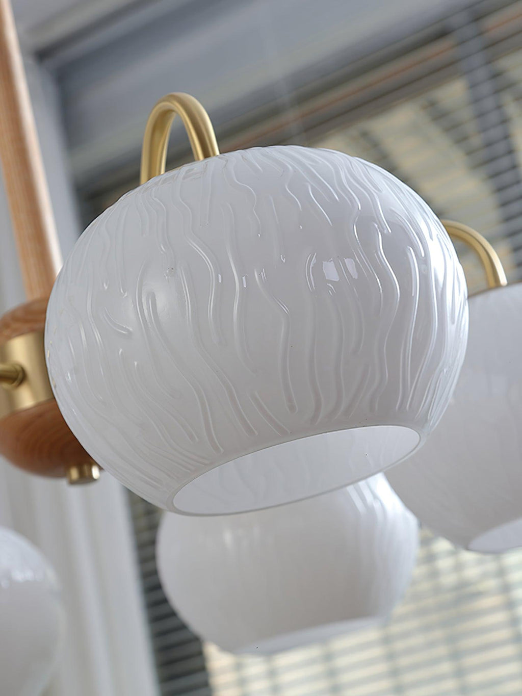 Camberbrook Ash Wood Chandelier-Moonnatur
