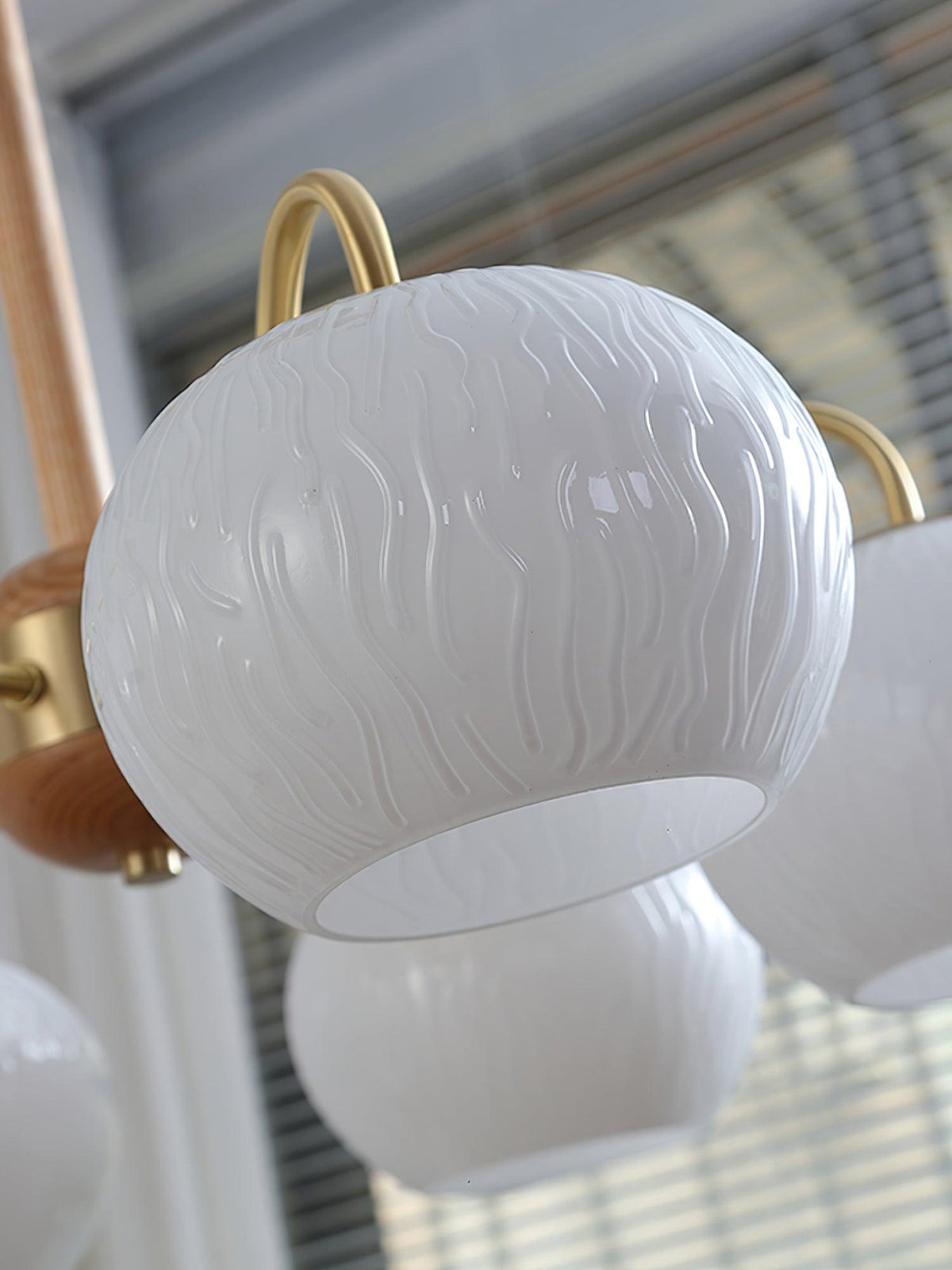 Camberbrook Ash Wood Chandelier-Moonnatur