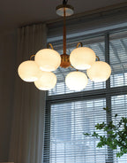 Camberbrook Ash Wood Chandelier-Moonnatur