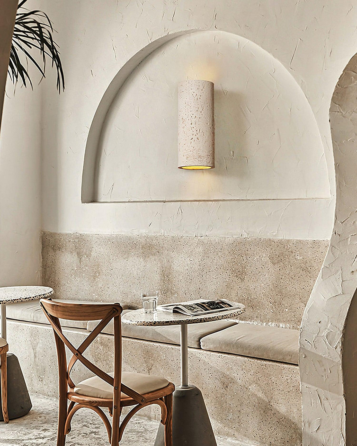 Cairnvale Composite Wall Light-Moonnatur
