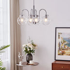 Xerenella Glass Chandelier-Moonnatur