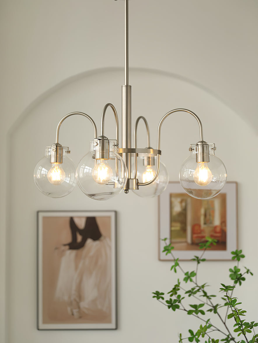 Xerenella Glass Chandelier-Moonnatur