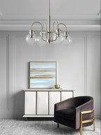 Xerenella Glass Chandelier-Moonnatur