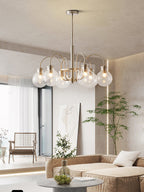 Xerenella Glass Chandelier-Moonnatur