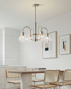 Xerenella Glass Chandelier-Moonnatur