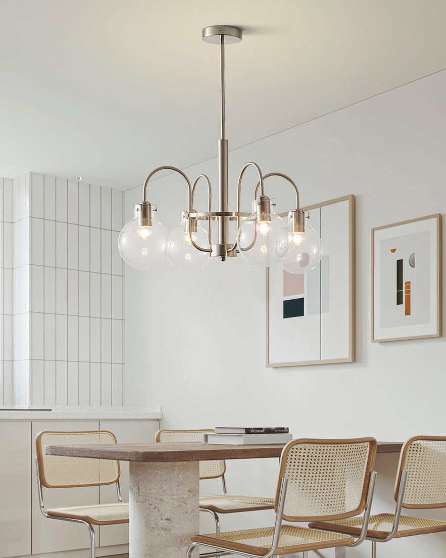 Xerenella Glass Chandelier-Moonnatur
