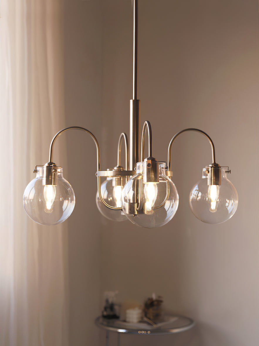 Xerenella Glass Chandelier-Moonnatur