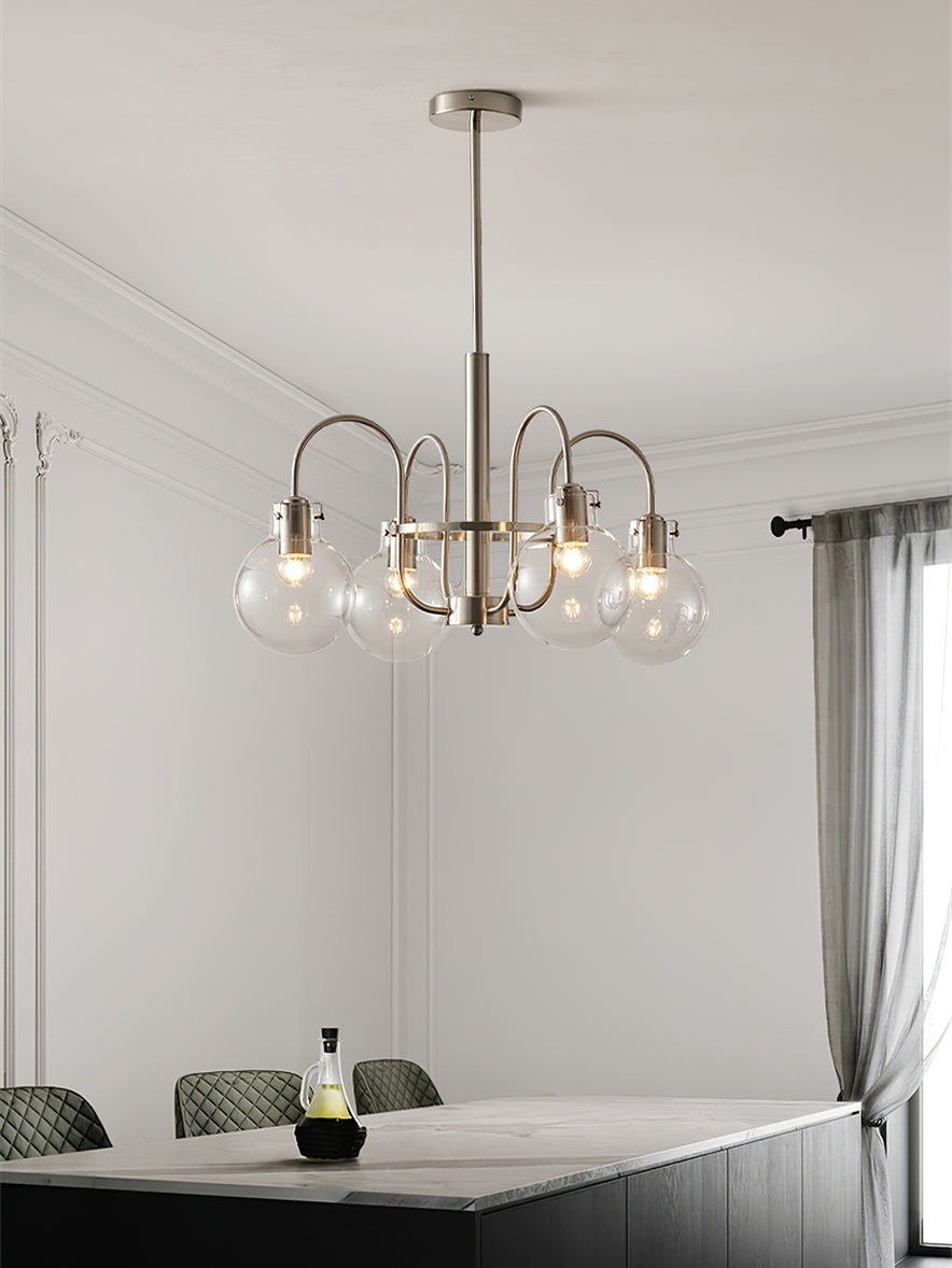 Xerenella Glass Chandelier-Moonnatur
