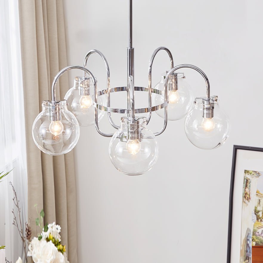 Xerenella Glass Chandelier-Moonnatur
