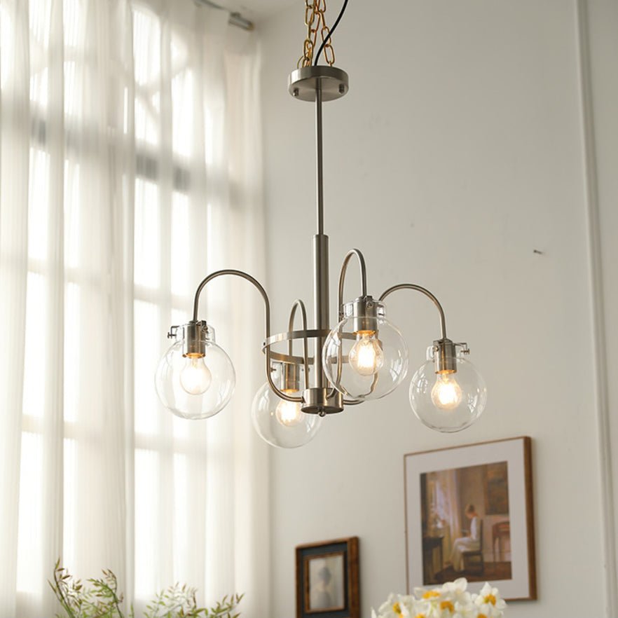 Xerenella Glass Chandelier-Moonnatur