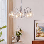 Xerenella Glass Chandelier-Moonnatur