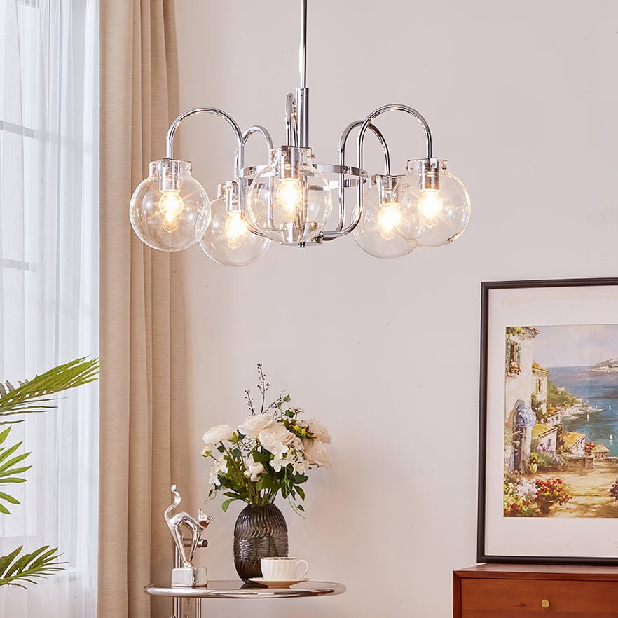 Xerenella Glass Chandelier-Moonnatur