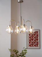 Xerenella Glass Chandelier-Moonnatur