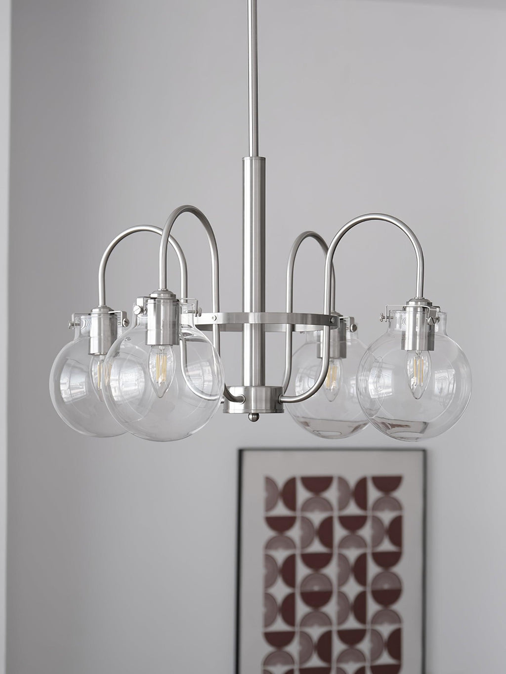 Xerenella Glass Chandelier-Moonnatur