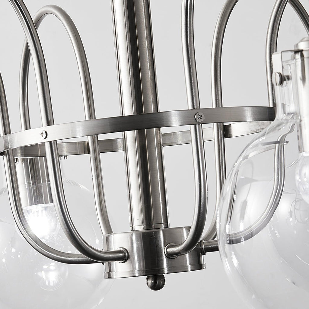 Xerenella Glass Chandelier-Moonnatur
