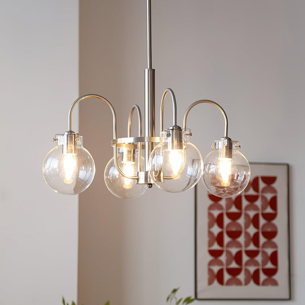 Xerenella Glass Chandelier-Moonnatur