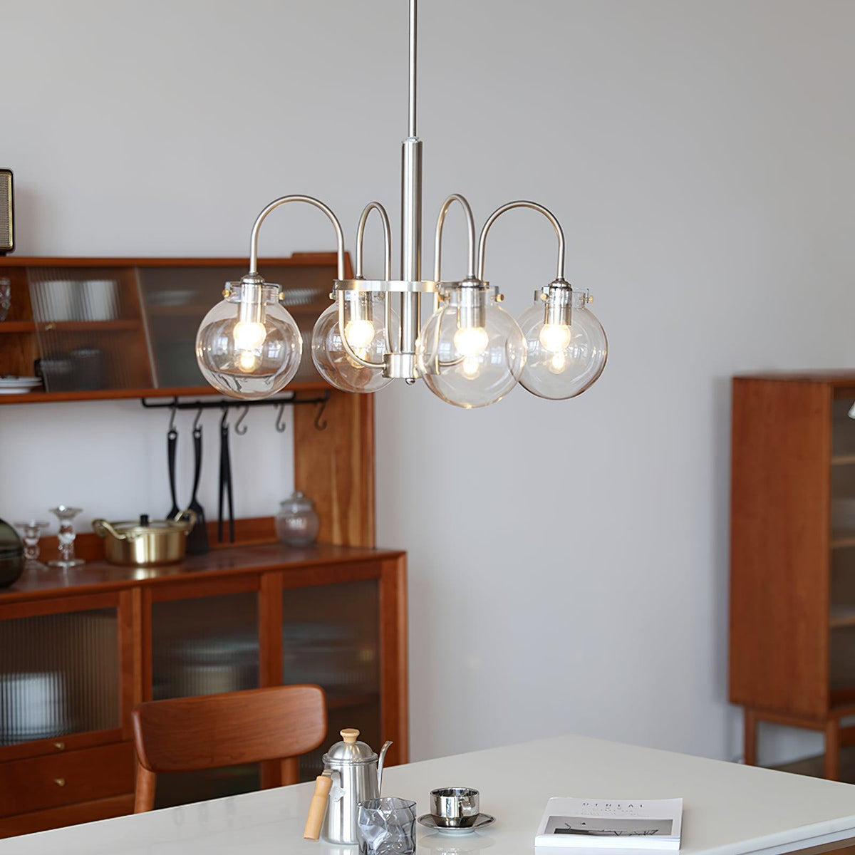Xerenella Glass Chandelier-Moonnatur