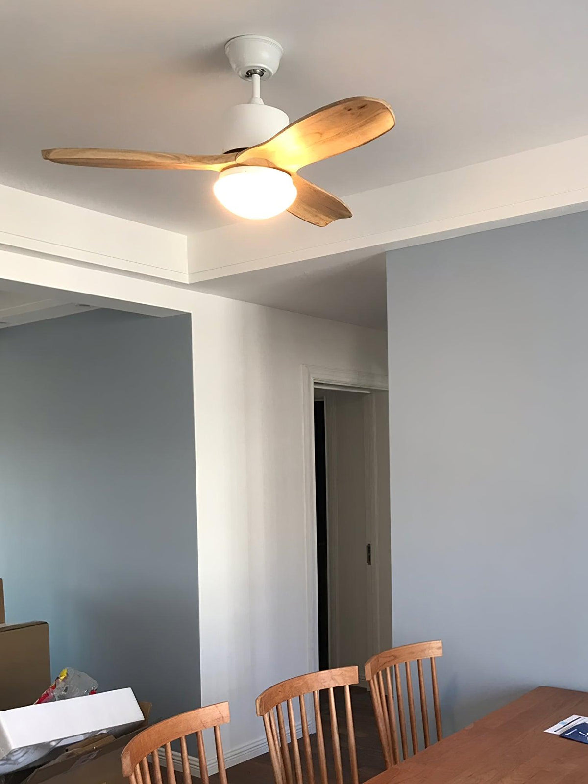 Treveniel Wood Ceiling Fan-Moonnatur