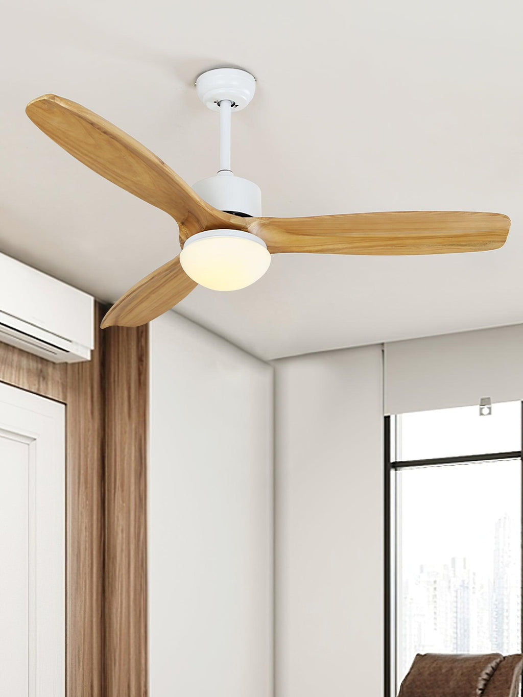 Treveniel Wood Ceiling Fan-Moonnatur