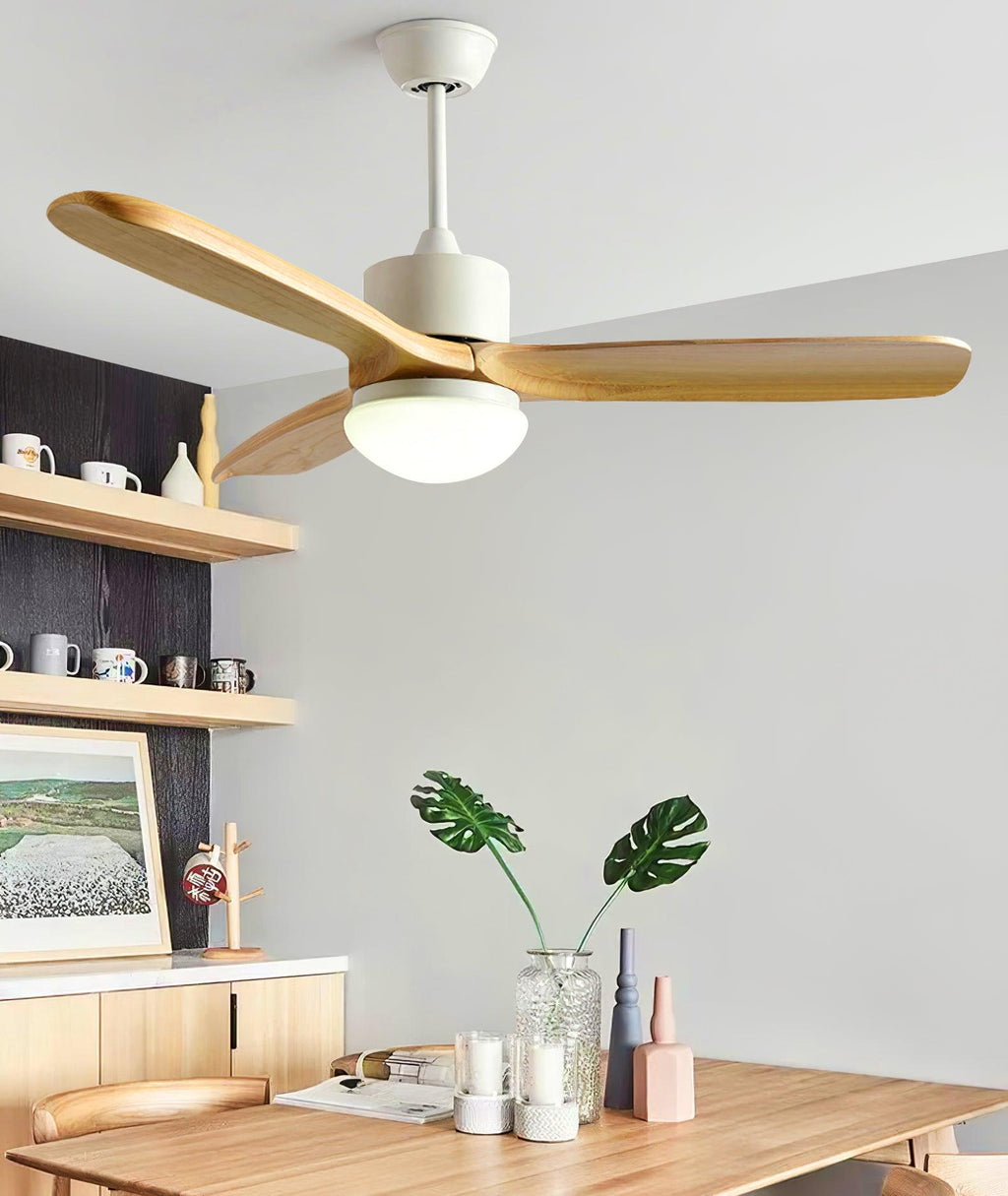 Treveniel Wood Ceiling Fan-Moonnatur