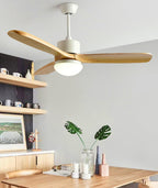 Treveniel Wood Ceiling Fan-Moonnatur