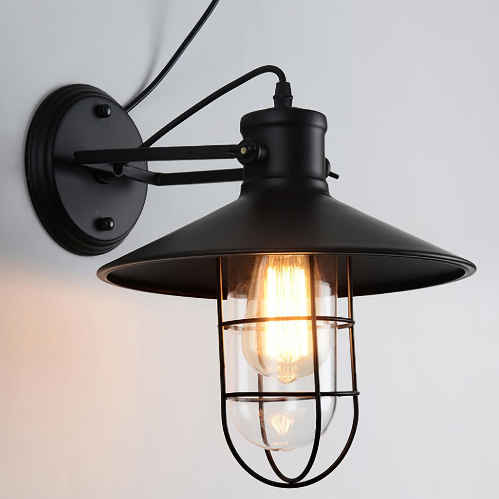 Darrowaria Glass Wall Light-Moonnatur