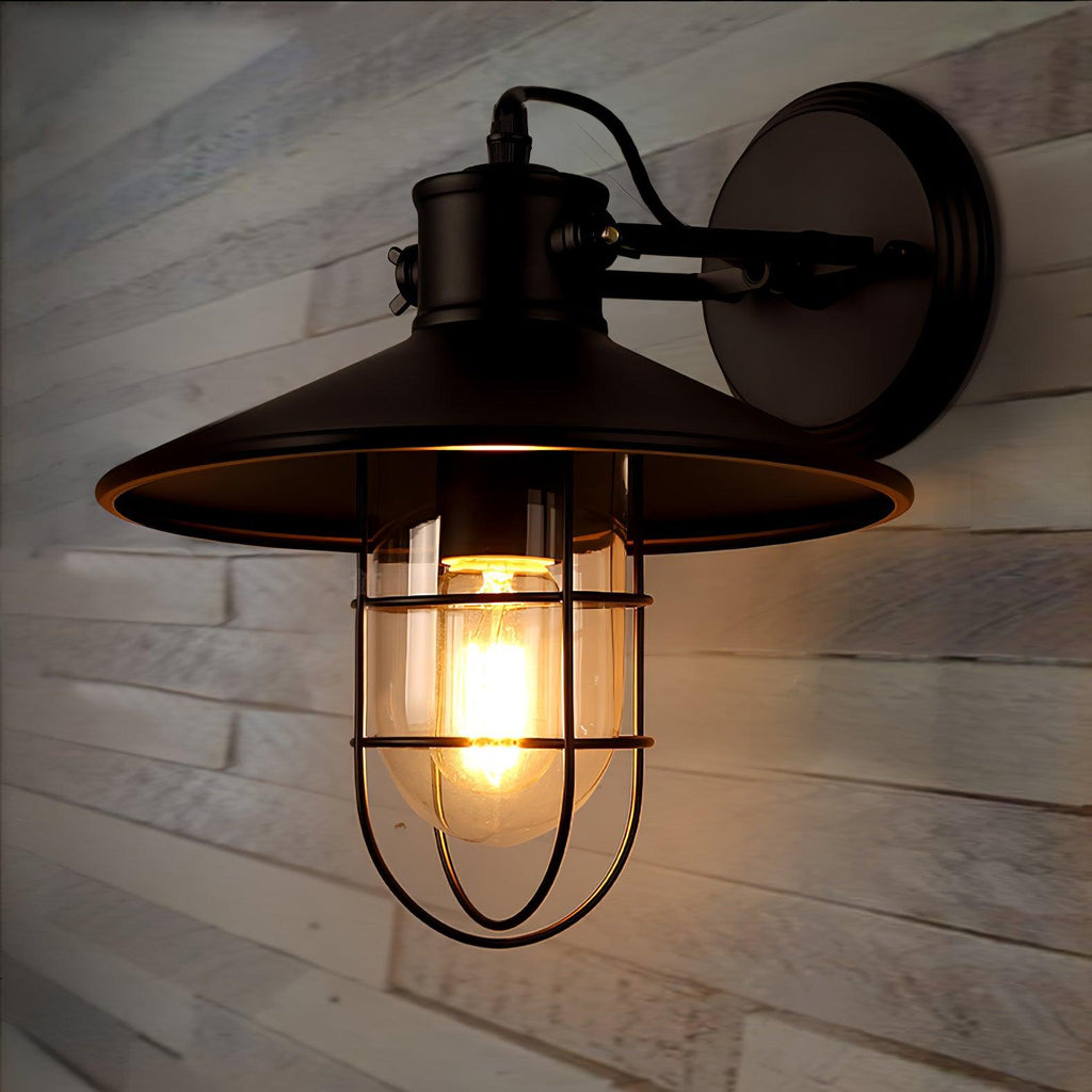 Darrowaria Glass Wall Light-Moonnatur