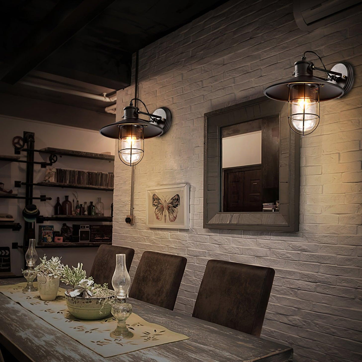 Darrowaria Glass Wall Light-Moonnatur