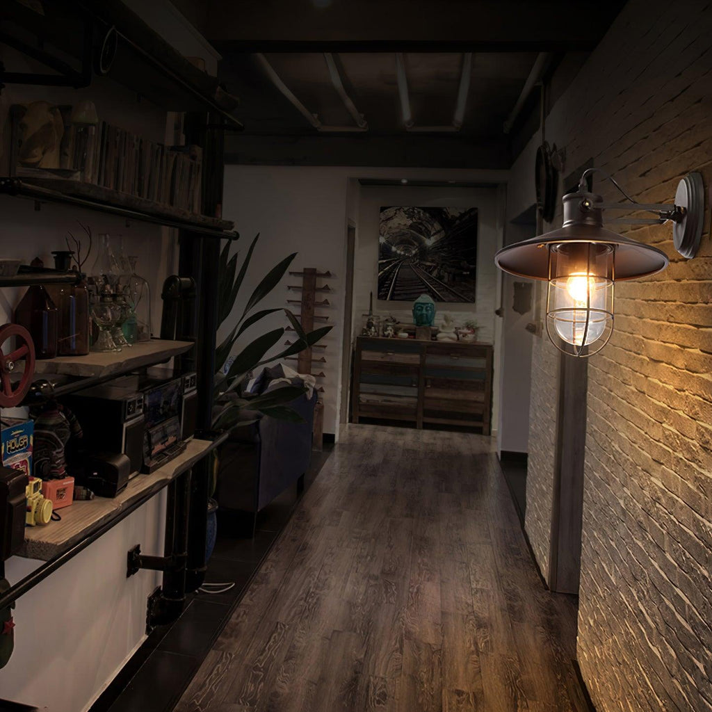 Darrowaria Glass Wall Light-Moonnatur