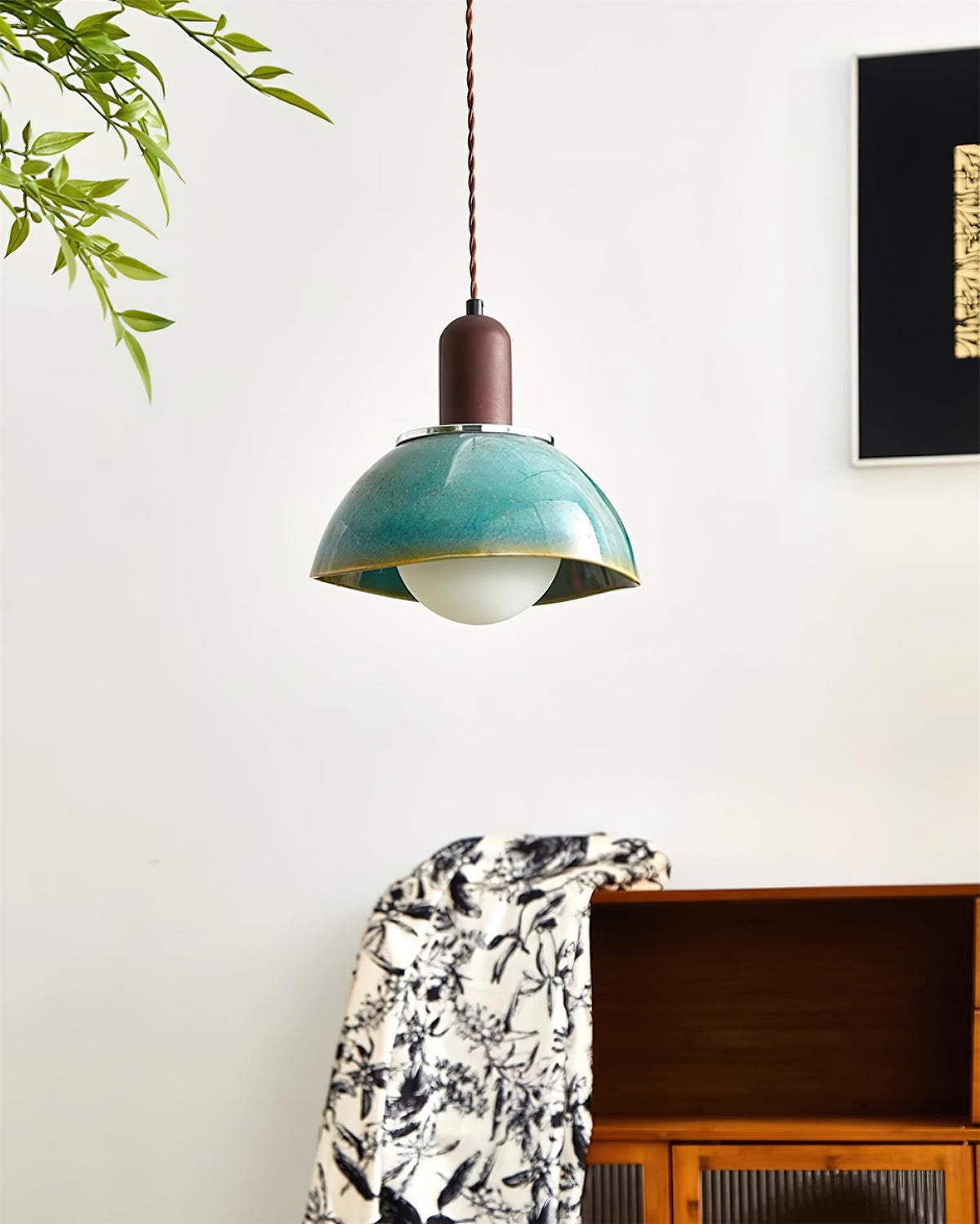 Emrenara Ceramic Pendant Light-Moonnatur