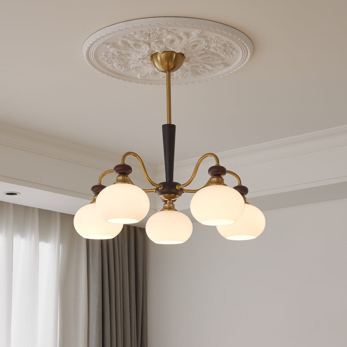 Taleniel Glass Chandelier-Moonnatur